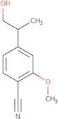 4-(1-Hydroxypropan-2-yl)-2-methoxybenzonitrile
