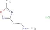 N-Methyl-2-(5-Methyl-1,2,4-Oxadiazol-3-Yl)Ethanamine Hydrochloride