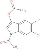 5-Bromo-6-chloroindolyl 1,3-diacetate
