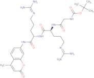 Boc-Gly-Arg-Arg-AMC acetate salt