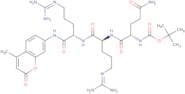 Boc-Gln-Arg-Arg-AMC acetate salt