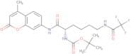 Boc-Lys(Tfa)-AMC