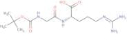 Boc-Gly-Arg-OH
