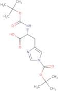 Boc-D-His(Boc)-OH benzene solvate