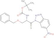Boc-Thionoser(Bzl)-1-(6-nitro)benzotriazolide