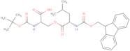 Boc-Ser(Leu-Fmoc)-OH
