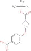 4-{[1-(tert-Butoxycarbonyl)azetidin-3-yl]oxy}benzoic acid