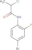 N-(4-Bromo-2-fluorophenyl)-2-chloropropanamide