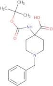 1-Benzyl-4-((tert-butoxycarbonyl)amino)piperidine-4-carboxylic acid