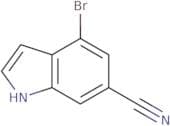 4-Bromo-1H-indole-6-carbonitrile