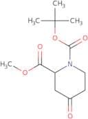 1-tert-Butyl 2-methyl 4-oxopiperidine-1,2-dicarboxylate