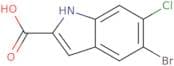 5-Bromo-6-chloro-1H-indole-2-carboxylic acid