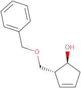 (1S,2R)-2-(Benzyloxymethyl)-1-hydroxy-3-cyclopentene
