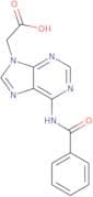 6-Benzoylamino-9H-purine-9-acetic acid