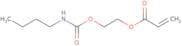 2-[[(Butylamino)carbonyl]oxy]ethyl acrylate