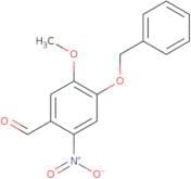4-(Benzyloxy)-5-methoxy-2-nitrobenzaldehyde