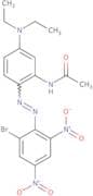 N-[2-[(2-Bromo-4,6-dinitrophenyl)azo]-5-(diethylamino)phenyl]acetamide