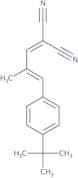 trans-2-[3-(4-tert-Butylphenyl)-2-methyl-2-propenylidene]malononitrile