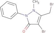 4-Bromo-3-bromomethylene-2-methyl-1-phenyl-pyrazolin-5- one