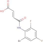 3-(N-(2-bromo-4,6-difluorophenyl)carbamoyl)prop-2-enoic acid