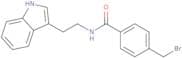 (4-(bromomethyl)phenyl)-N-(2-indol-3-ylethyl)formamide