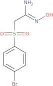 4-Bromobenzenesulphonylacetamide oxime