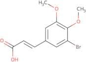 3-(3-bromo-4,5-dimethoxyphenyl)acrylic acid