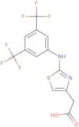 2-(4-((3,5-bis(Trifluoromethyl)phenyl)amino)-3,5-thiazolyl)acetic acid