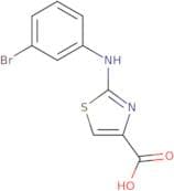 2-((3-Bromophenyl)amino)-1,3-thiazole-4-carboxylic acid