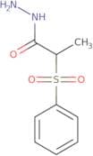 2-(benzenesulfonyl)propionic acid hydrazide