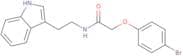 2-(4-Bromophenoxy)-N-(2-indol-3-ylethyl)ethanamide