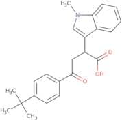 4-(4-(tert-Butyl)phenyl)-2-(1-methylindol-3-yl)-4-oxobutanoic acid