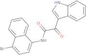 N-(4-bromonaphthyl)-2-indol-3-yl-2-oxoethanamide