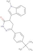 3-(4-(tert-butyl)phenyl)-5-(1-methylindol-3-yl)-1H,4H,5H-1,2-diazin-6-one