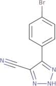 4-(4-Bromophenyl)-1H-1,2,3-triazole-5-carbonitrile