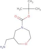 tert-Butyl 6-(aminomethyl)-1,4-oxazepane-4-carboxylate
