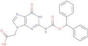 (2-Benzhydryloxycarbonylamino-6-oxo-1,6-dihydro-purin-9-yl)-acetic acid