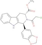 (1S,3R)-1-Benzo[1,3]dioxol-5-yl-2-(2-chloro-acetyl)-2,3,4,9-tetrahydro-1H-b-carboline-3-carboxylic…
