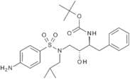 [(1S,2R)-1-Benzyl-2-hydroxy-3-[isobutyl-[(4-aminophenyl)sulfonyl]amino]propyl]carbamic acid tert-b…