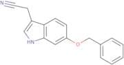 2-(6-Benzyloxyindolyl)acetonitrile