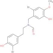 N-(3-Bromo-4-hydroxyphenethyl)-N-(2-bromo-5-hydroxy-4-methoxybenzyl)formamide