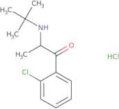 2-(tert-Butylamino)-2'-chloropropiophenone hydrochloride