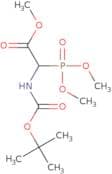 (+/-)-BOC-a-phosphonoglycine tri-methyl ester