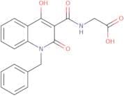 N-[(1-Benzyl-4-hydroxy-2-oxo-1,2-dihydro-3-Quinolinyl)carbonyl]glycin