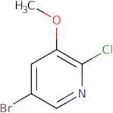 5-Bromo-2-chloro-3-methoxypyridine