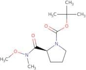Boc-L-proline N,O-dimethylhydroxamide