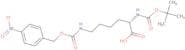 N-α-Boc-Nε-4-nitro-Z-L-lysine