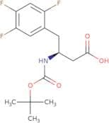 Boc-(S)-3-amino-4-(2,4,5-trifluorophenyl)butyric acid
