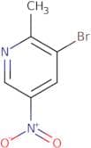 3-Bromo-2-methyl-5-nitropyridine