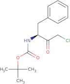 (3S)-3-(tert-Butoxycarbonyl)amino-1-chloro-4-phenyl-2-butanone